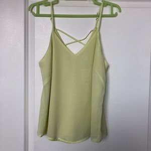 NWT Japna Cross Back Strappy Tank Top